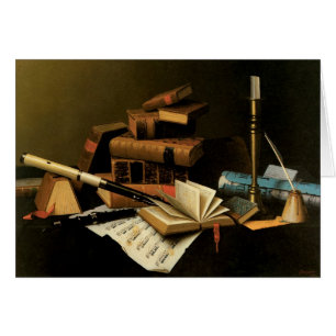 Musik und Literatur von William Harnett, Bildende 