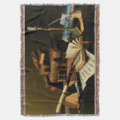 Musik und Literatur von William Harnett, Fine Art Decke (Vorderseite Vertikal)