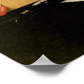 Musik und Literatur von William Harnett, Fine Art Poster (Ecke)