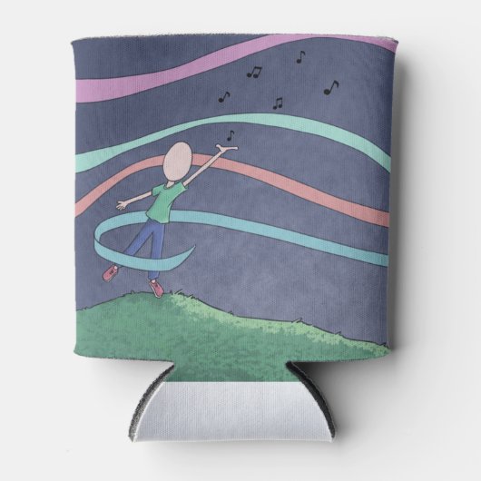 Musik und Melody Cooler Dosenkühler (Vorderseite)