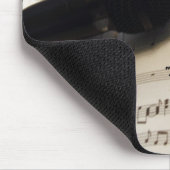 Musik und Mikrofonmauspad Mousepad (Ecke)