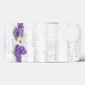 Musik und Polka Dot Ribbon Case-Mate iPhone Hülle (Rückseite (Horizontal))