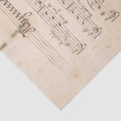 Musik und Rose - Serie Design 5 Seidenpapier (Detail)