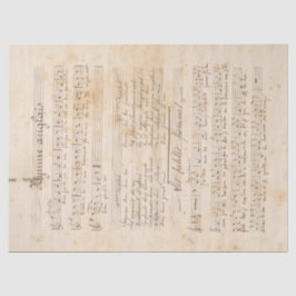 Musik und Rose - Serie Design 5 Seidenpapier