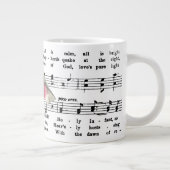 Musik und Songbird Jumbo-Tasse (Rechts)