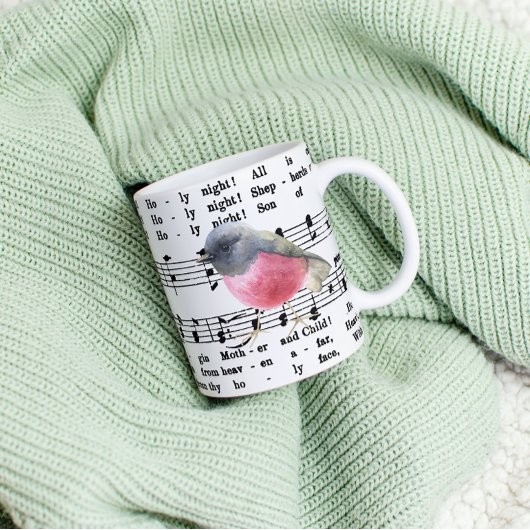 Musik und Songbird Jumbo-Tasse