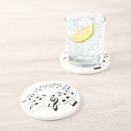Musik-Untersetzer Getränkeuntersetzer (Seite)