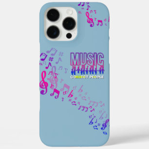 Musik verbindet Menschen iPhone 16 Pro Max Hülle