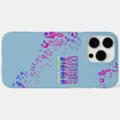 Musik verbindet Menschen | Case-Mate iPhone Hülle (Rückseite (Horizontal))