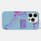 Musik verbindet Menschen | Case-Mate iPhone Hülle (Rückseite (Horizontal))