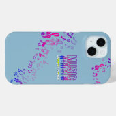 Musik verbindet Menschen | Case-Mate iPhone Hülle (Rückseite (Horizontal))