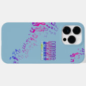 Musik verbindet Menschen | Case-Mate iPhone Hülle (Rückseite (Horizontal))
