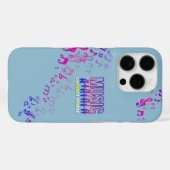 Musik verbindet Menschen | Case-Mate iPhone Hülle (Rückseite (Horizontal))