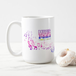 Musik verbindet Menschen   Klassischer Becher #15 Kaffeetasse