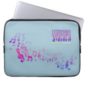 Musik verbindet Menschen | Laptop-Siebtasche 13" Laptopschutzhülle (Vorderseite)
