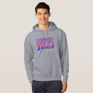 Musik verbindet Menschen Men Hoodie