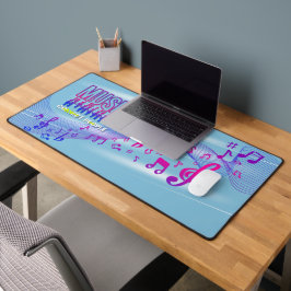 Musik verbindet Menschen | Schreibtischunterlage