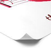 Musik verschwindet - Plakat (Ecke)