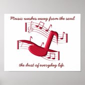 Musik verschwindet - Plakat (Vorne)