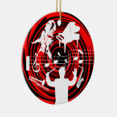 Musik-Verzierung addieren Foto Keramikornament (Rechts)