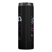 Musik-Vibing Thermosbecher (Rückseite)