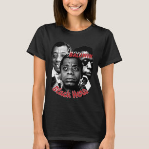Musik Vintage Retro James Baldwin Lustig Grafik Gi T-Shirt