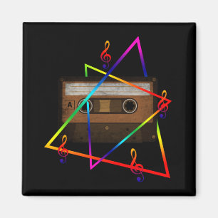 MUSIK VINTAGE RETRO MAGNET