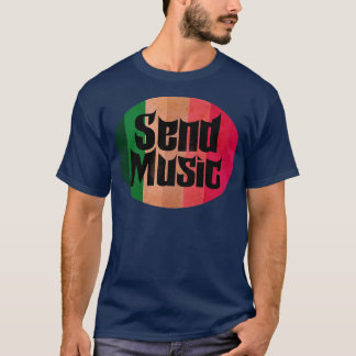 Musik Vintage senden T-Shirt