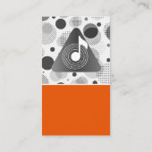 Musik Vinyl | Sound Note Visitenkarte (Rückseite)
