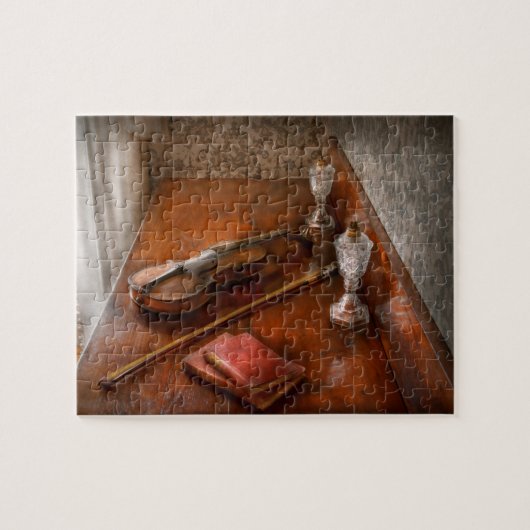 Musik - Violine - Eine lohnende Investition Puzzle (Horizontal)