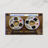 Musik Visitenkarte (Rückseite)