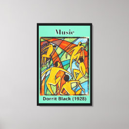 Musik von Dorrit Black (1928) Leinwanddruck