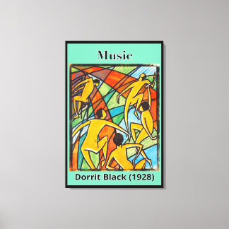 Musik von Dorrit Black (1928) Leinwanddruck