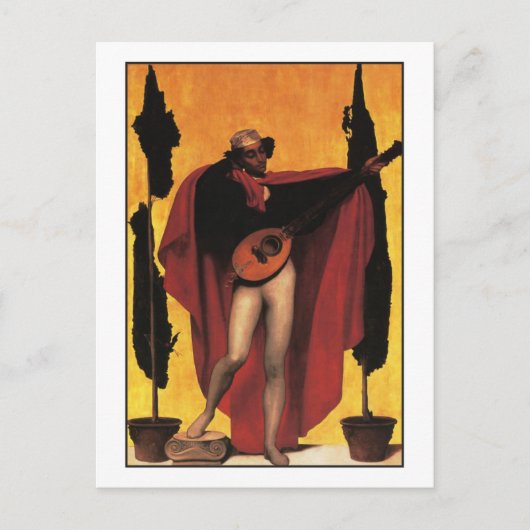 Musik von Frederic Leighton Postkarte (Vorderseite)