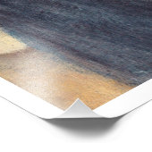 Musik von Gustav Klimt Fotodruck (Ecke)