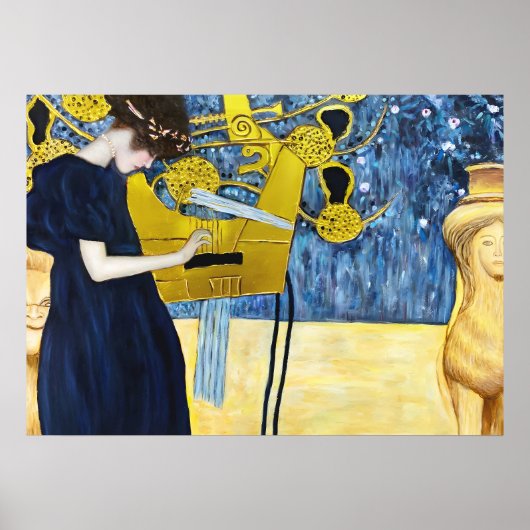 Musik von Gustav Klimt Poster (Vorne)