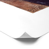 Musik von Gustav Klimt Poster (Ecke)