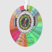 Musik von Life Acrylic Ornament (Vorderseite)