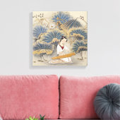 Musik von Lotus Pond Leinwanddruck (Insitu (Wohnzimmer))