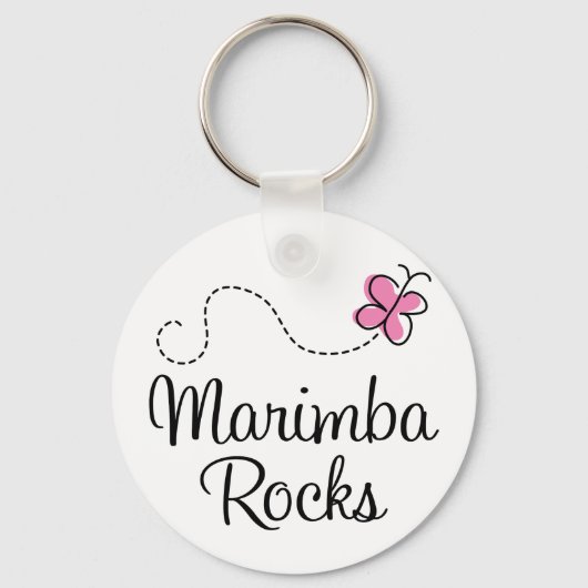 Musik von Marimba Rocks Schlüsselanhänger (Vorderseite)