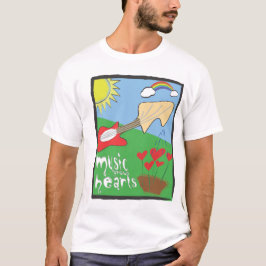 Musik wächst Herz T-Shirt