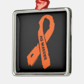 MUSIK WARRIOR/Risse Band Silbernes Ornament (Links)