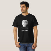 Musik - Wolfgang Amadeus Mozart Portrait T-Shirt (Vorne ganz)