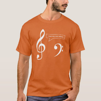 Musik-Wortspiel Retro T-Shirt