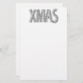 MUSIK XMAS BRIEFPAPIER (Vorne/Hinten)