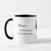 Musik-Zitat-Tasse Tasse (Links)