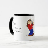 Musik-Zitat-Tasse Tasse (Vorderseite Links)