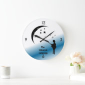 Musik zur Universellen Sprachwende Große Wanduhr (Zuhause)