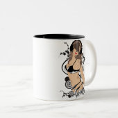 Musik Zweifarbige Tasse (VorderseiteRechts)