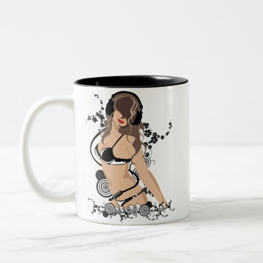 Musik Zweifarbige Tasse (Links)